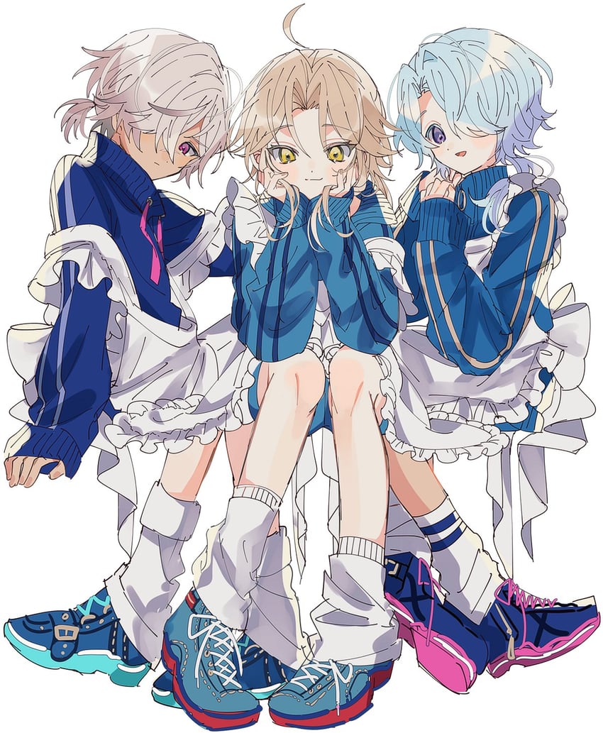 yanqing, misha, and arlan (honkai and 1 more) drawn by gg_suyari