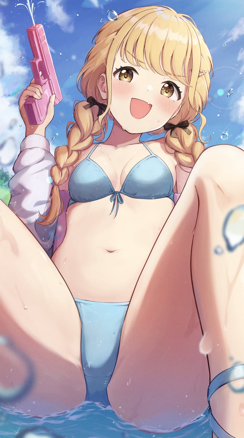 fujita kotone (idolmaster and 1 more) drawn by masuku_(saint_mask)