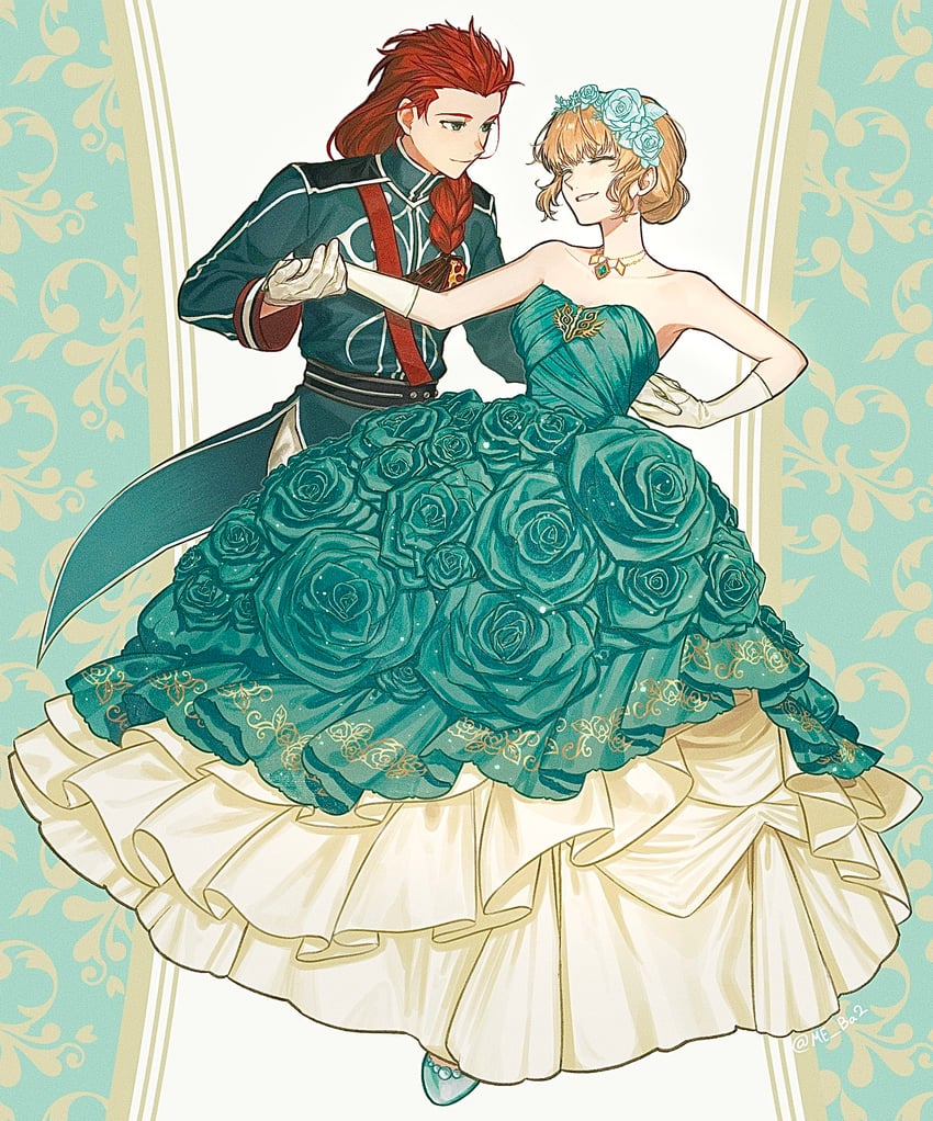 natalia luzu kimlasca lanvaldear and asch (tales of and 1 more) drawn by meba