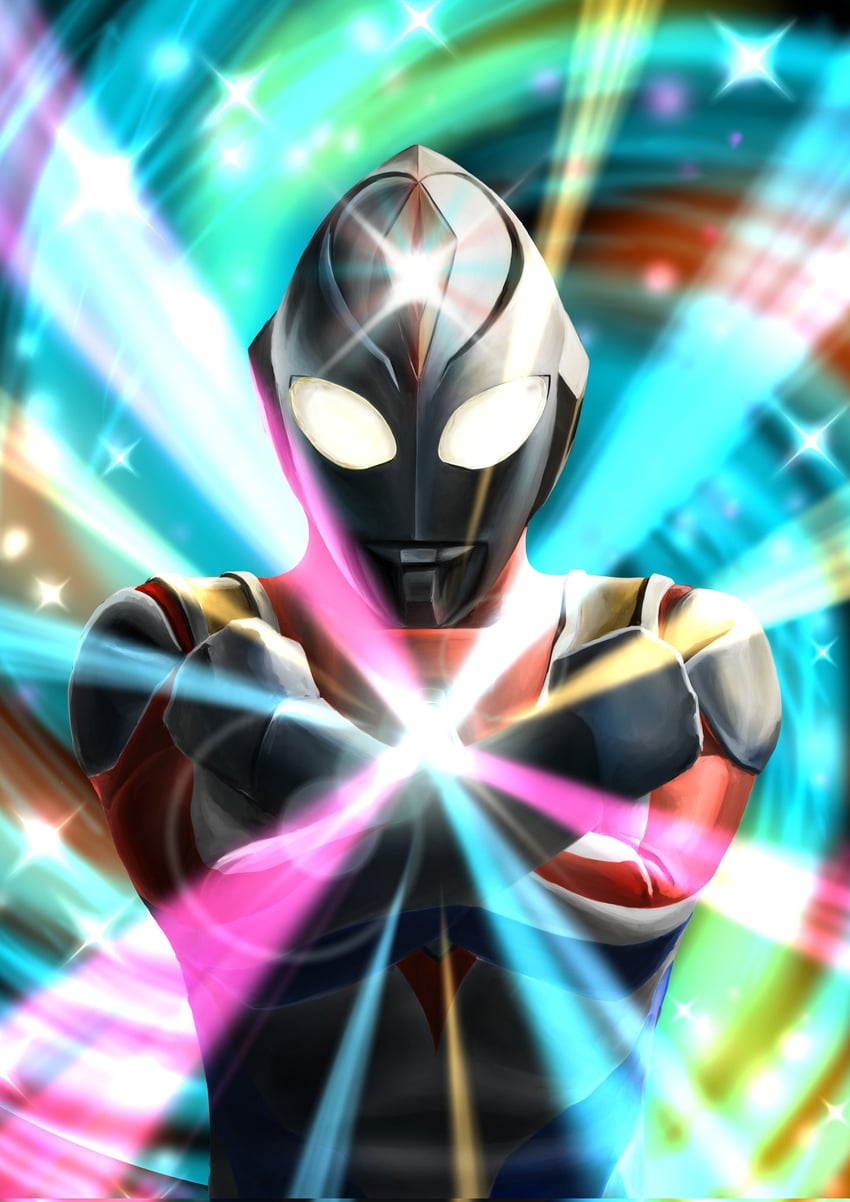 ultraman dyna (ultra series and 1 more) drawn by gattyo