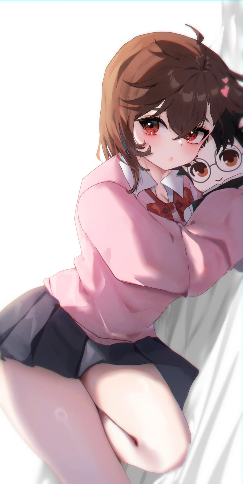 ayase momo and takakura ken (dandadan) drawn by karen_(ka_0896)