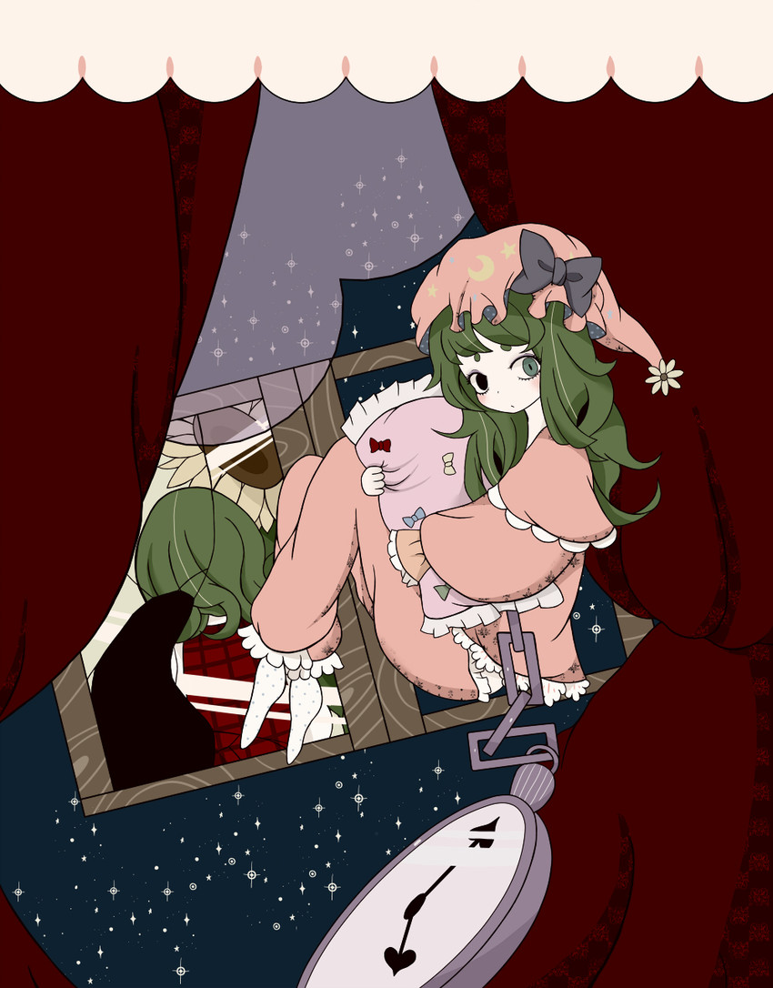 kazami yuuka (touhou and 1 more) drawn by ikyuu