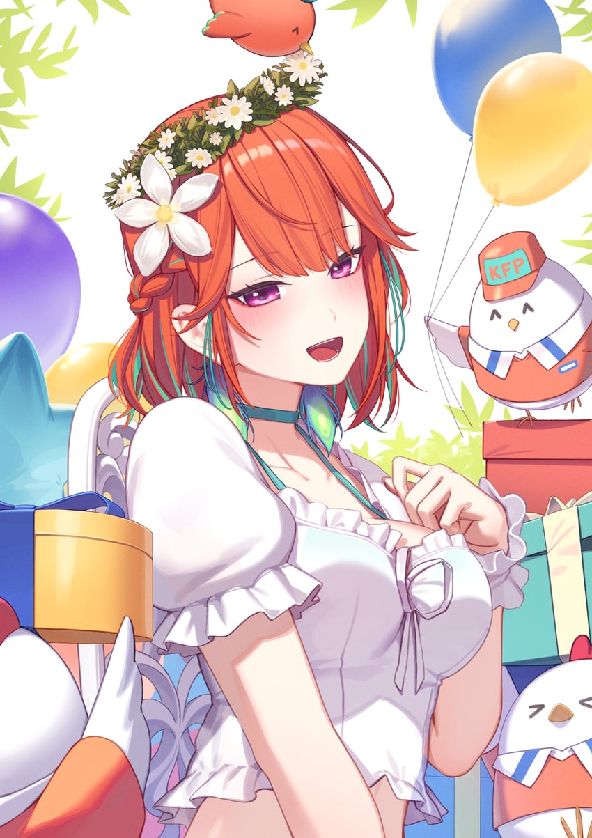 takanashi kiara and kfp employee (hololive and 1 more) drawn by resu_desu