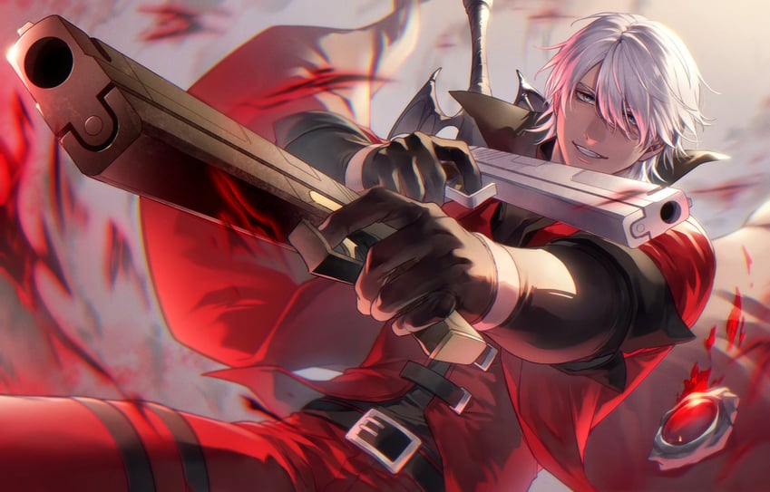 dante (devil may cry and 1 more) drawn by dbox_2525