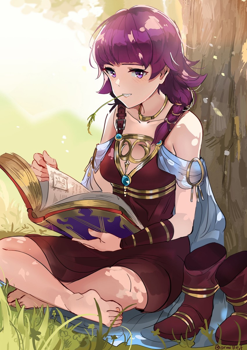 lute (fire emblem and 1 more) drawn by ormille