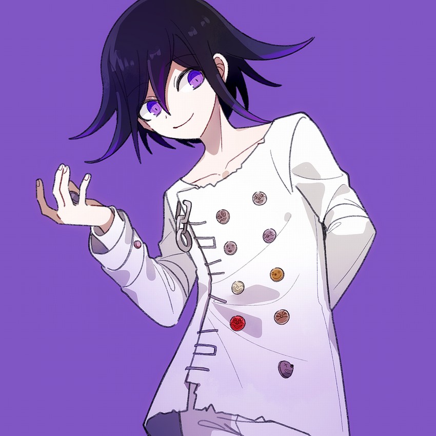 oma kokichi (danganronpa and 1 more) drawn by 1202_koge