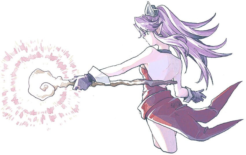 angela (seiken densetsu and 1 more) drawn by michibata_65