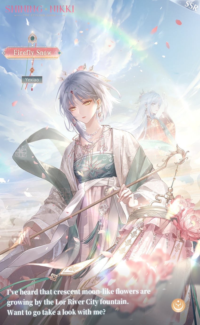 yexiao, glamorous nights, and firefly snow (nikki and 1 more)