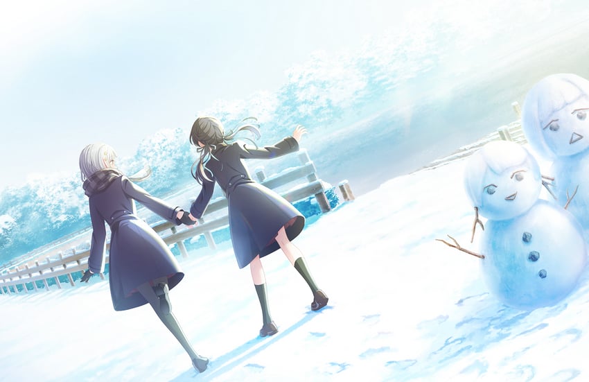 murano sayaka and yugiri tsuzuri (love live! and 1 more)