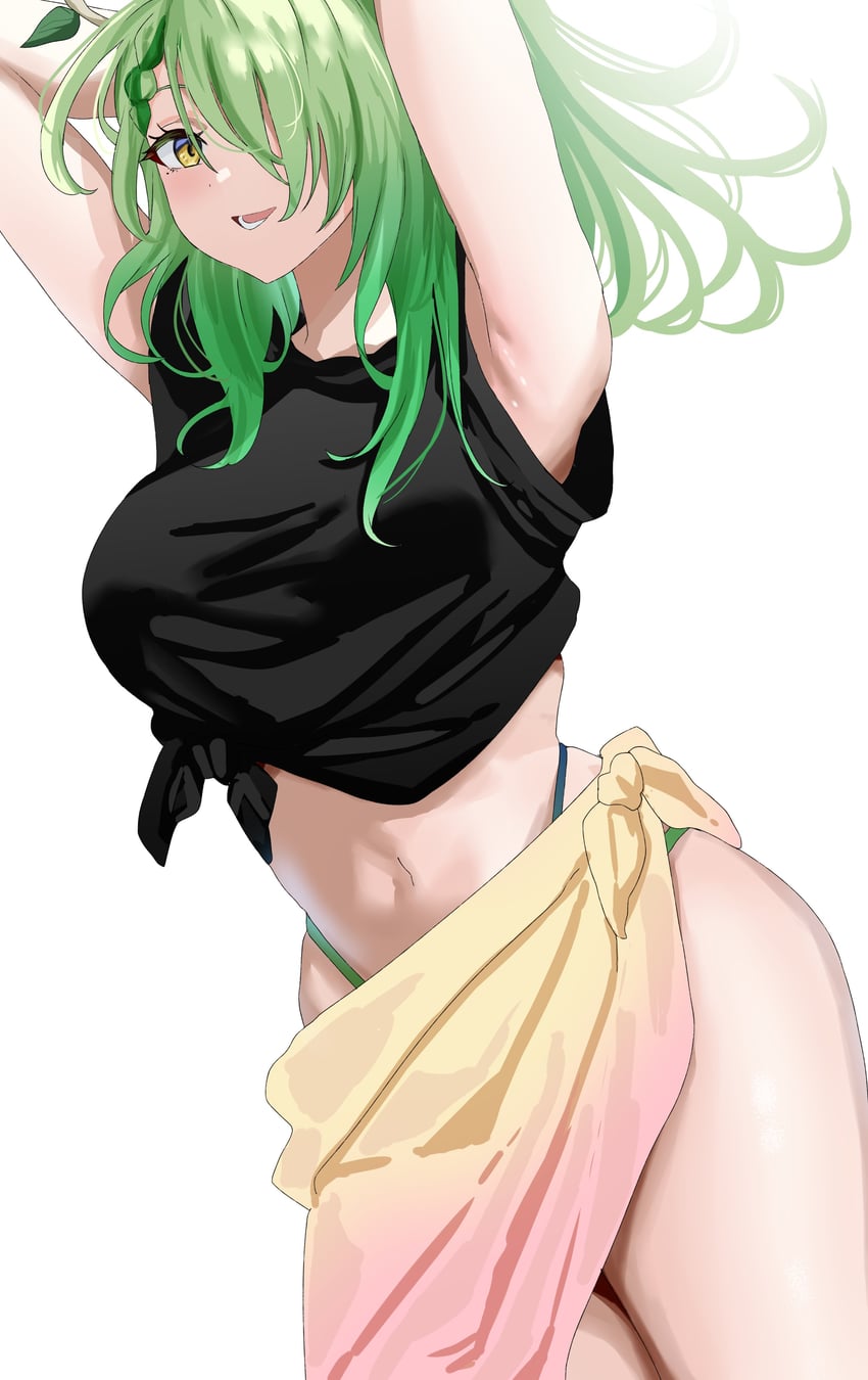 ceres fauna (hololive and 1 more) drawn by redi_(rasec_asdjh)