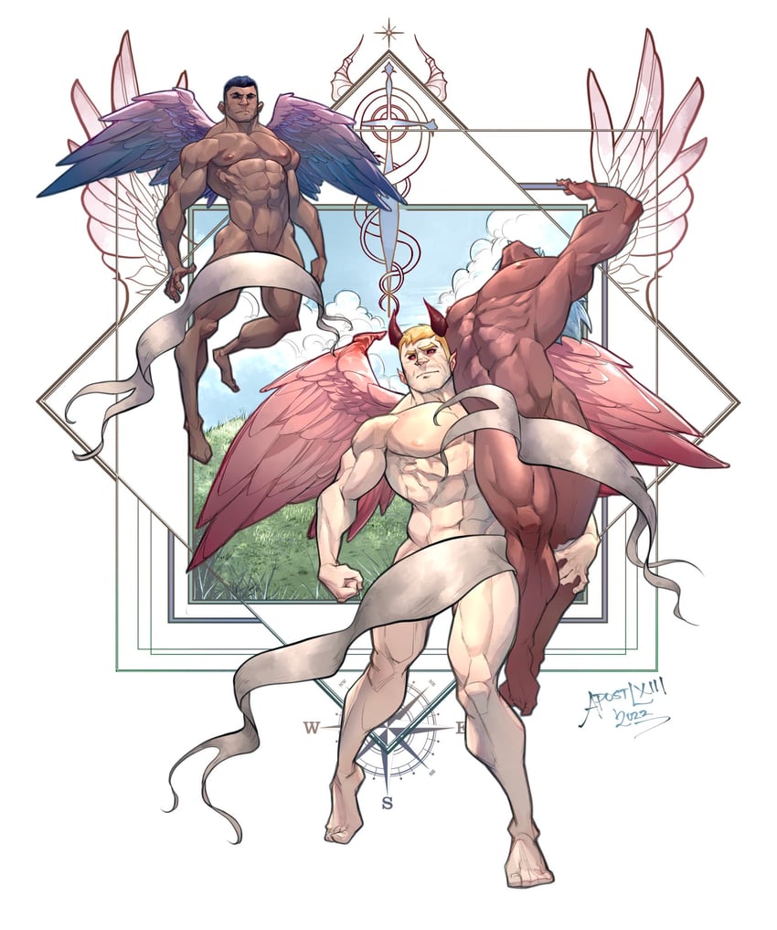 erydanus and aeros (misadventures) drawn by apostlxiii