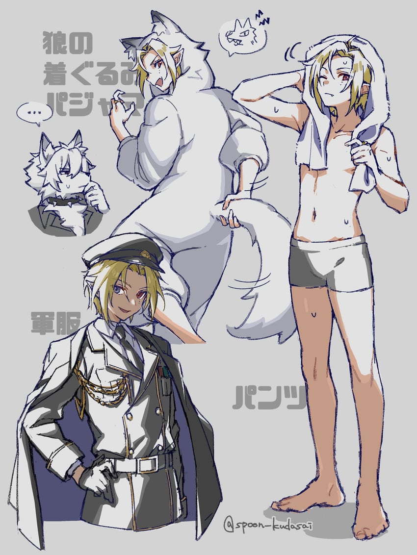 von lycaon and hugo vlad (zenless zone zero) drawn by washidake