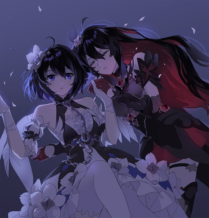 seele vollerei and seele (honkai and 1 more) drawn by jubeol126