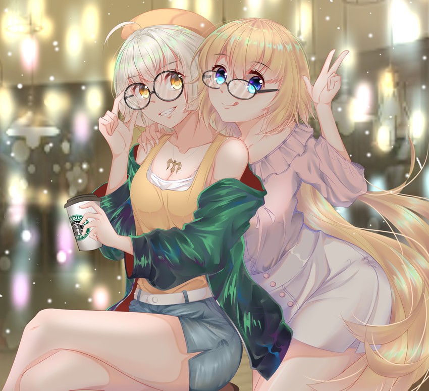 jeanne d'arc alter and jeanne d'arc (fate and 2 more) drawn by sd4869