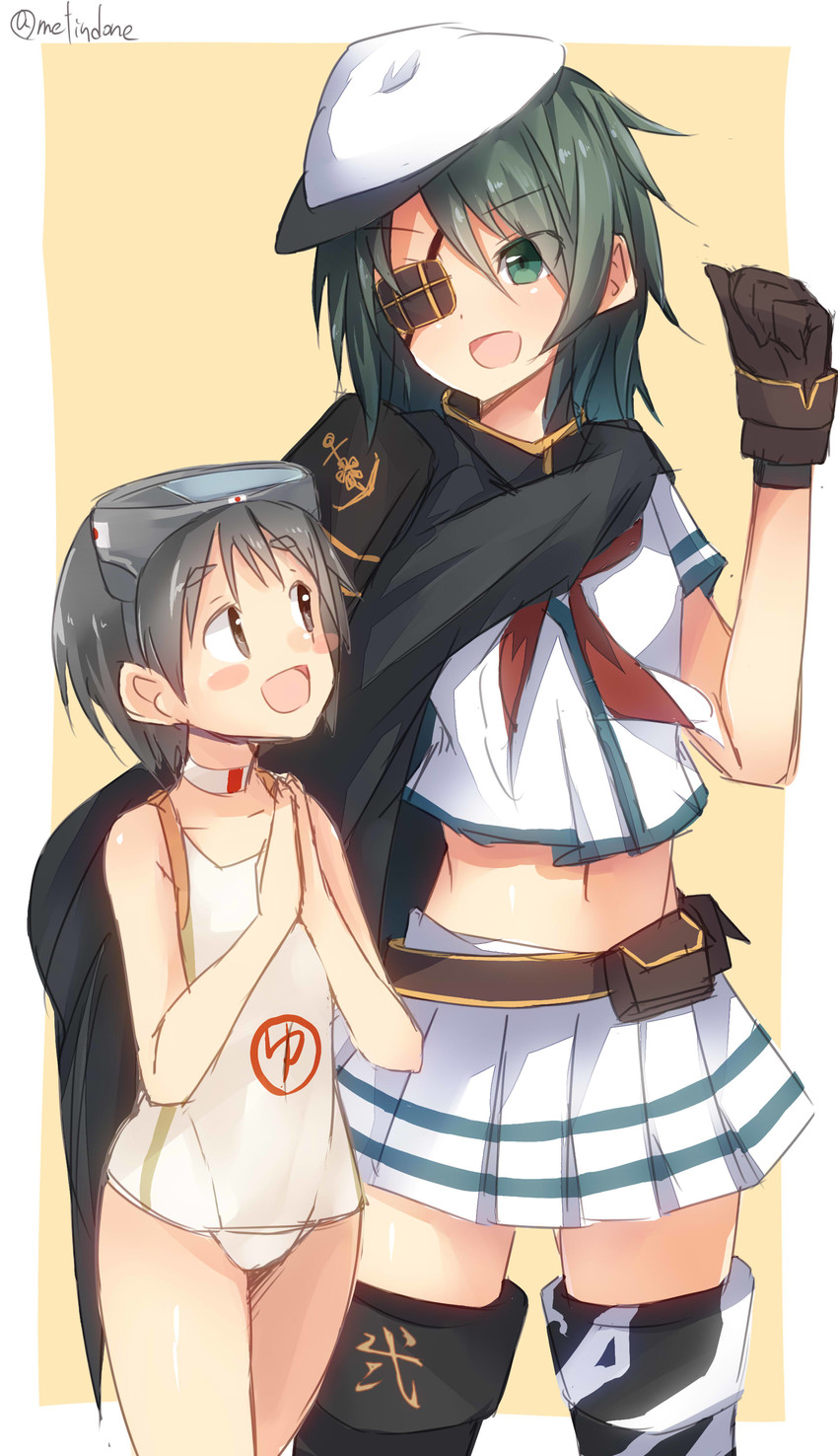 kiso, maru-yu, and kiso kai ni (kantai collection) drawn by metindone
