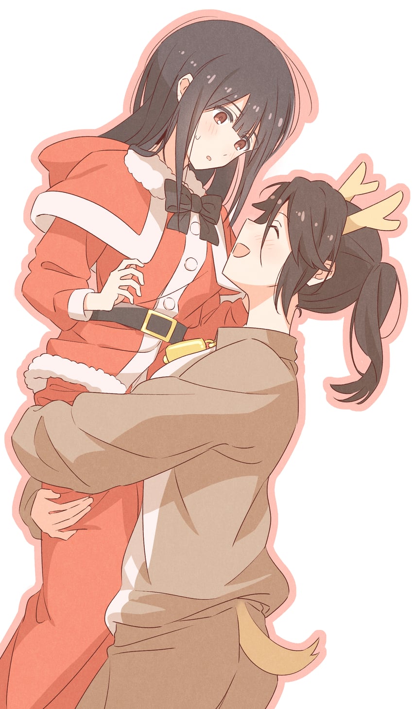 yoroizuka mizore and kasaki nozomi (hibike! euphonium and 1 more) drawn by sawara65