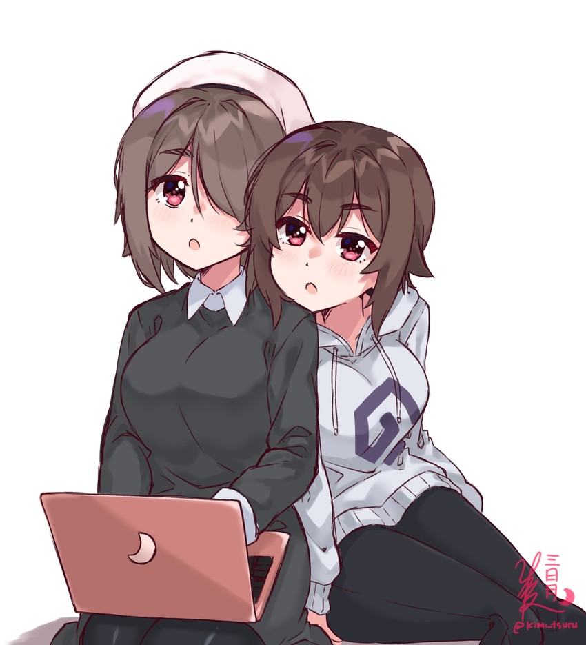 hoshinomiya nayuki and hoshinomiya haruna (original) drawn by kimi_tsuru