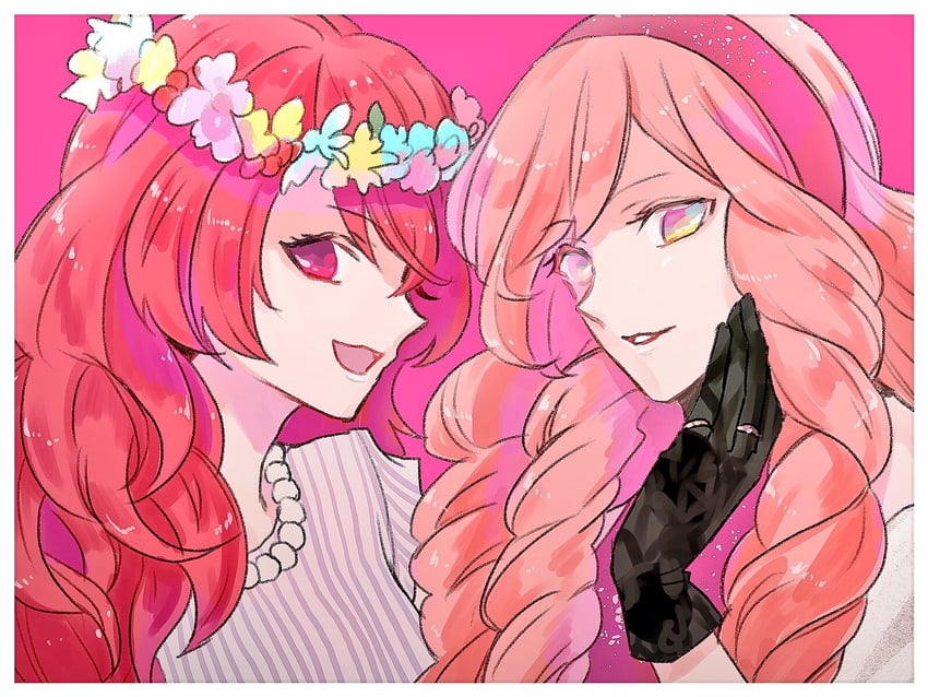tsukimiya ringo and shibuya tomochika (uta no prince-sama) drawn by pelee