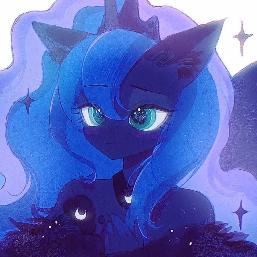 princess luna (my little pony and 1 more) drawn by azhiichigo