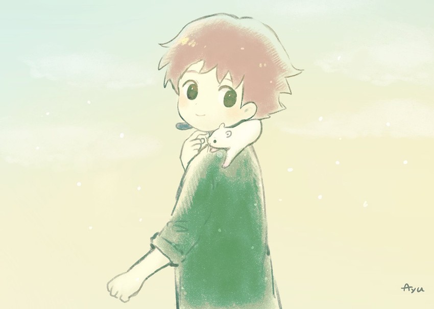 romeo and piccolo (romeo no aoi sora) drawn by ayu_(mog)