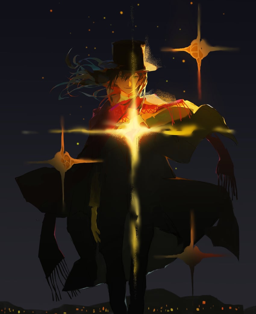 klein moretti and merlin hermes (lord of the mysteries) drawn by ji26725339
