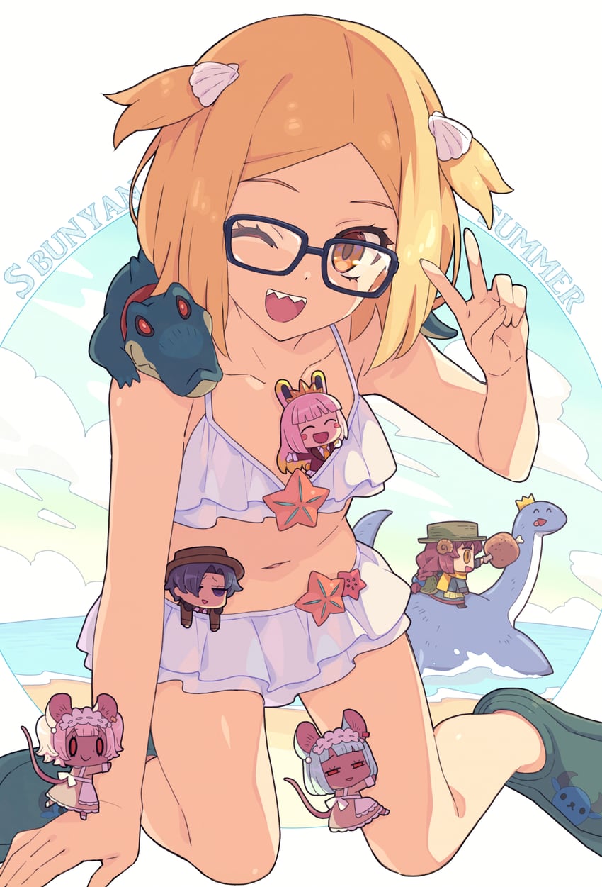 paul bunyan, rider, daikokuten, assassin, mary anning, and 2 more (fate and 1 more) drawn by saipaco