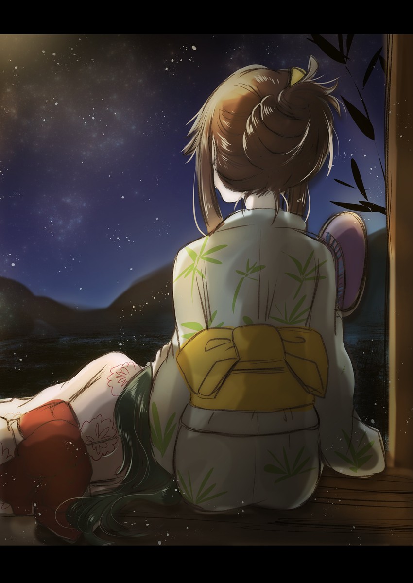 tatekami seri and minashiro orihime (soukyuu no fafner) drawn by shimotsukishin