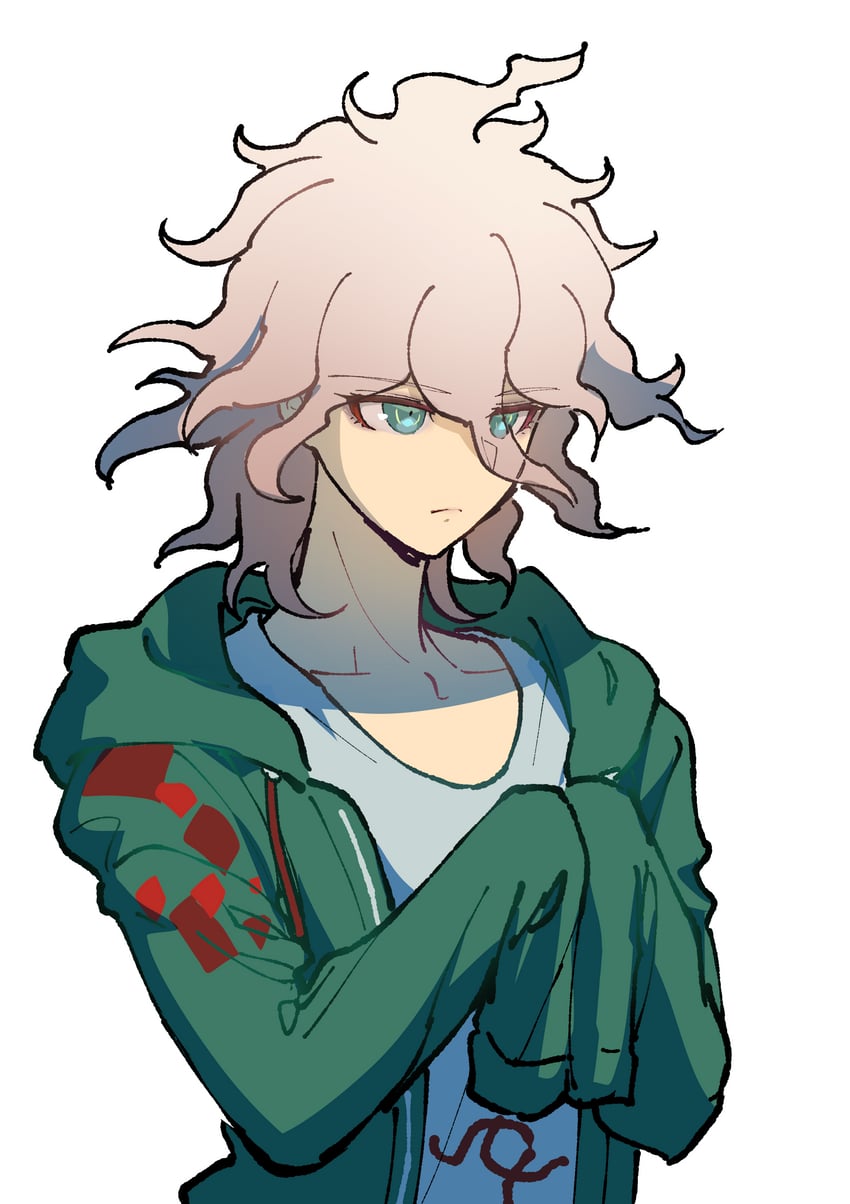 komaeda nagito (danganronpa and 1 more) drawn by youko-shima
