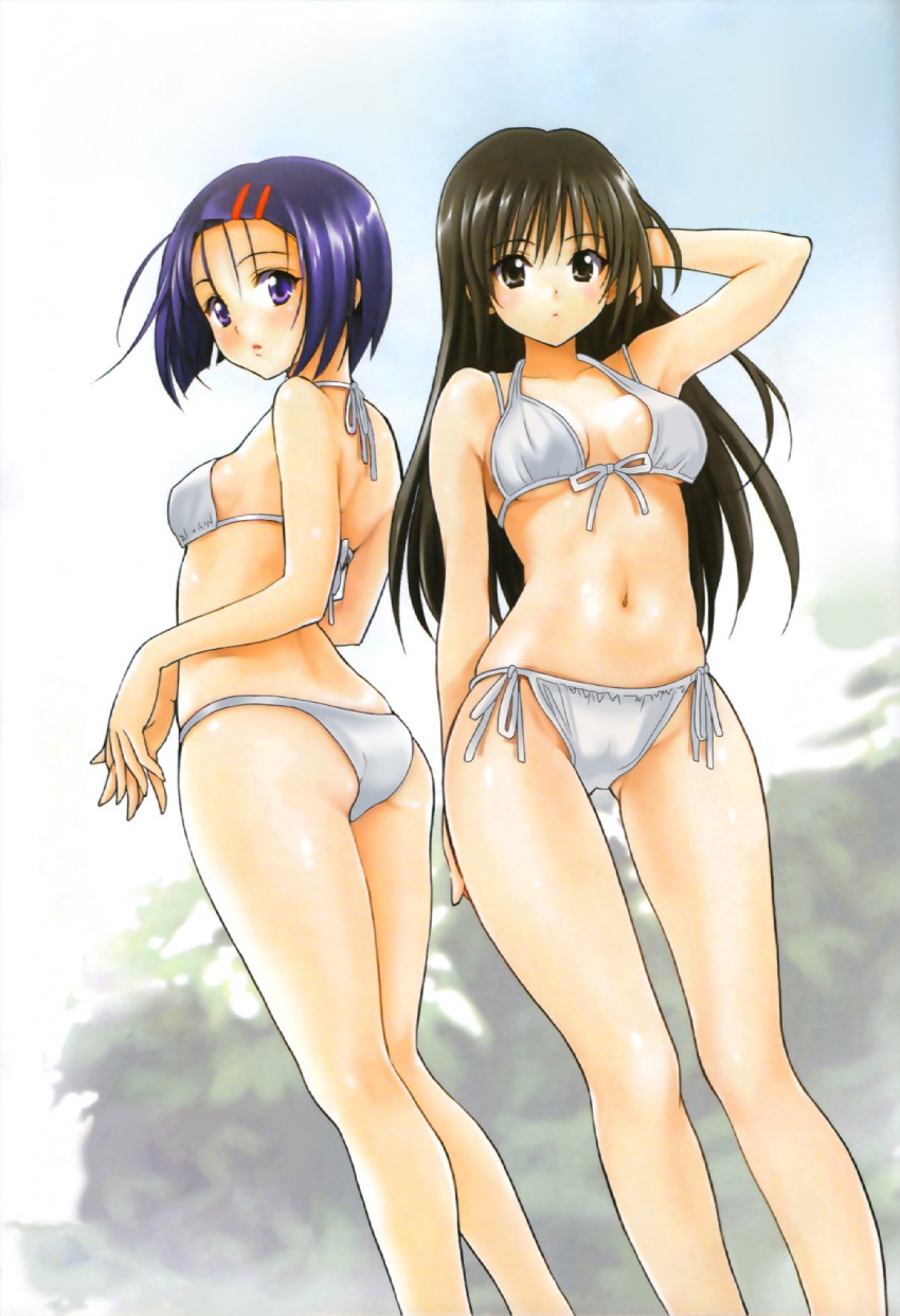 kotegawa yui and sairenji haruna (to love-ru) drawn by yabuki_kentarou