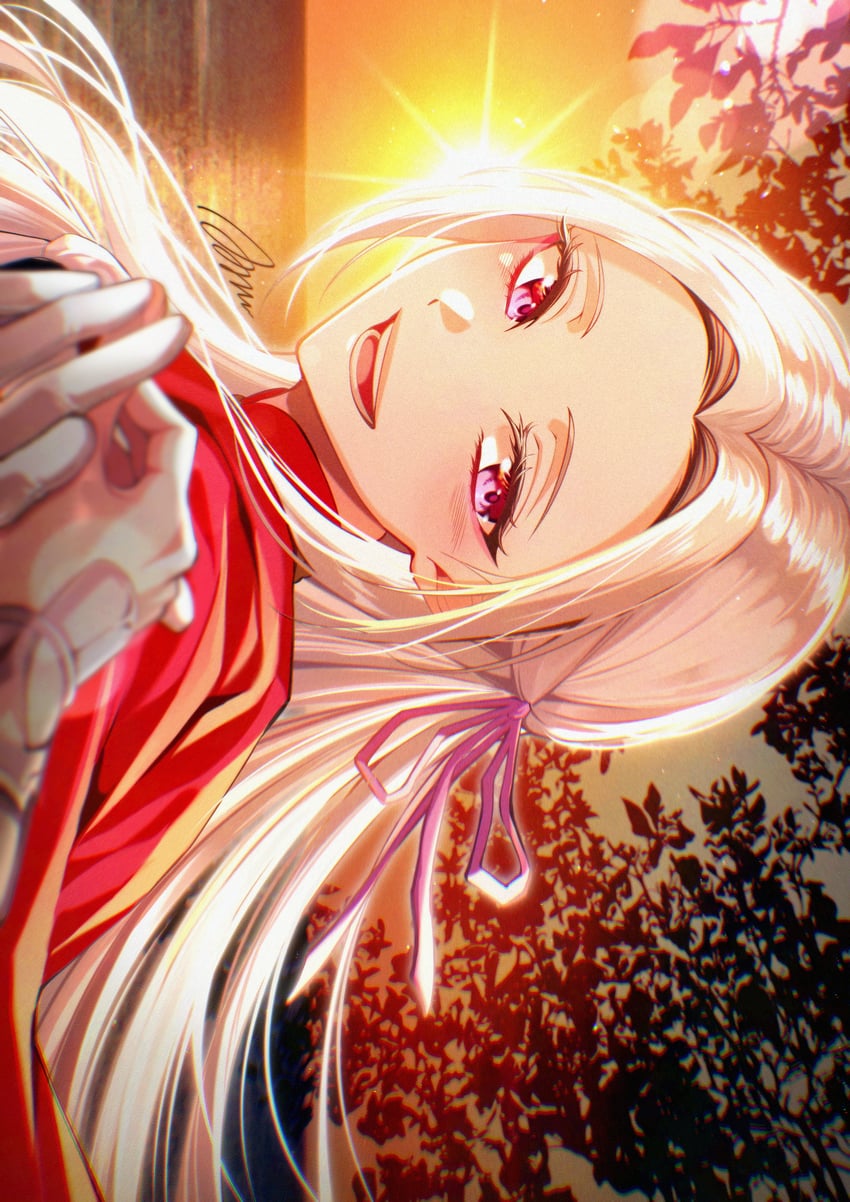female byleth and edelgard von hresvelg (fire emblem and 1 more) drawn by a_(asan_a_aa)