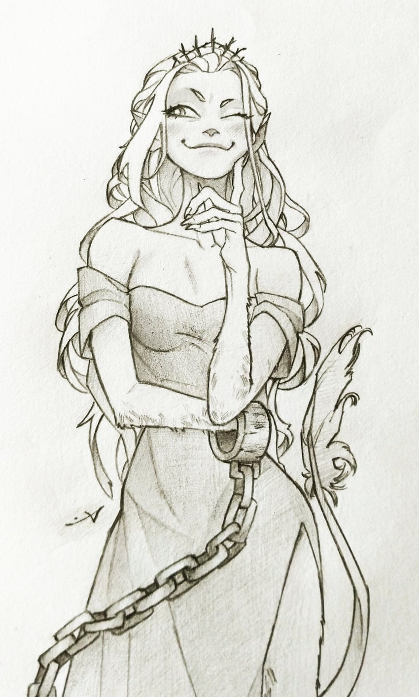 princess and the witch (slay the princess) drawn by mr_andres0n