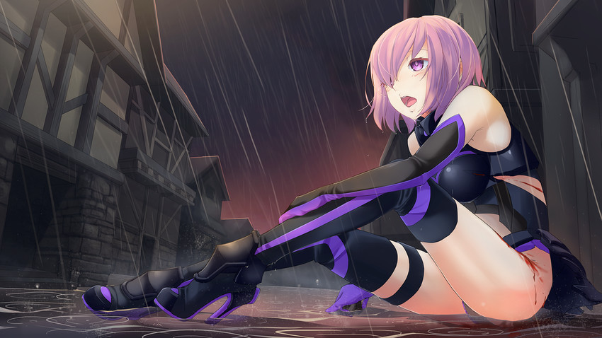 mash kyrielight (fate and 1 more) drawn by jason_kong