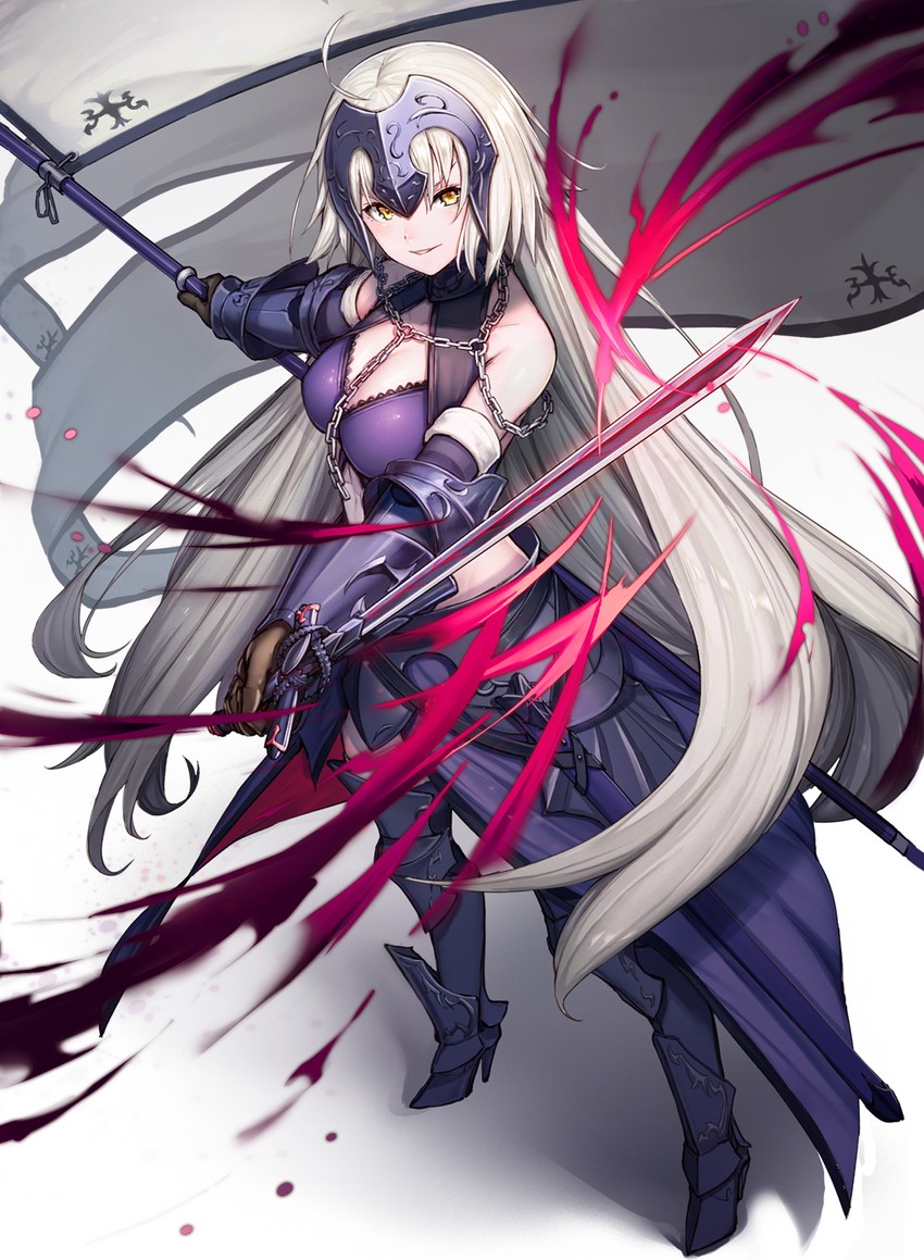 jeanne d'arc alter (fate and 1 more) drawn by amano_misaki