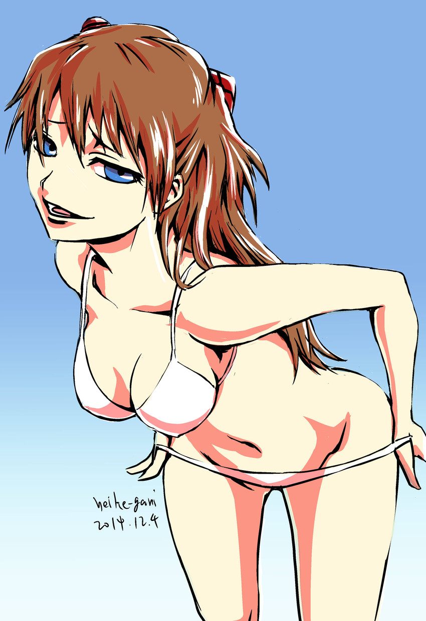souryuu asuka langley (neon genesis evangelion) drawn by heike_gani