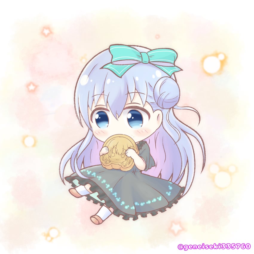 kafuu chino (gochuumon wa usagi desu ka?) drawn by geneiseki