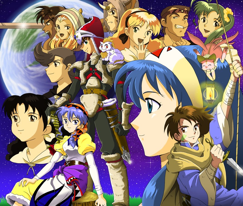 lucia, luna noah, jessica de alkirk, alex noah, mia ausa, and 9 more (lunar and 2 more) drawn by mikiky