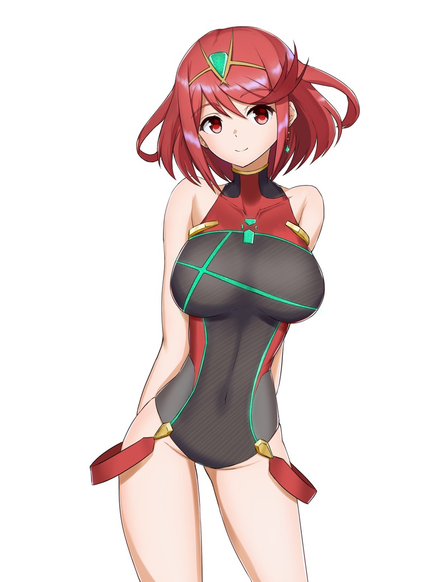 pyra (xenoblade chronicles and 1 more) drawn by rm011vvv1