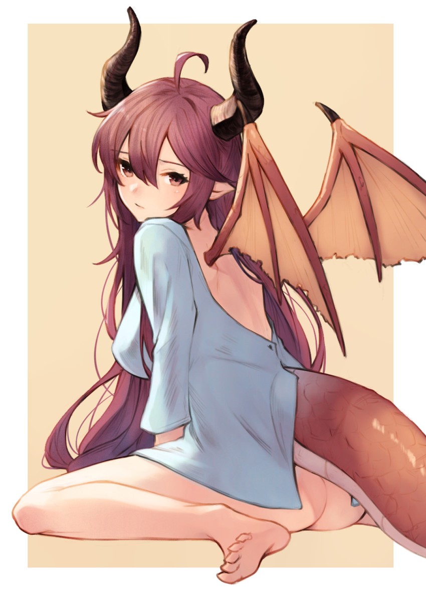 grea (shingeki no bahamut and 1 more) drawn by koretsuki_azuma