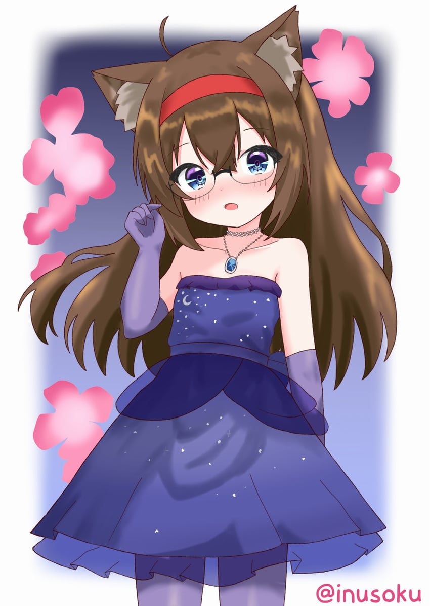 hina and hachi peashy (blue archive and 1 more) drawn by inusoku