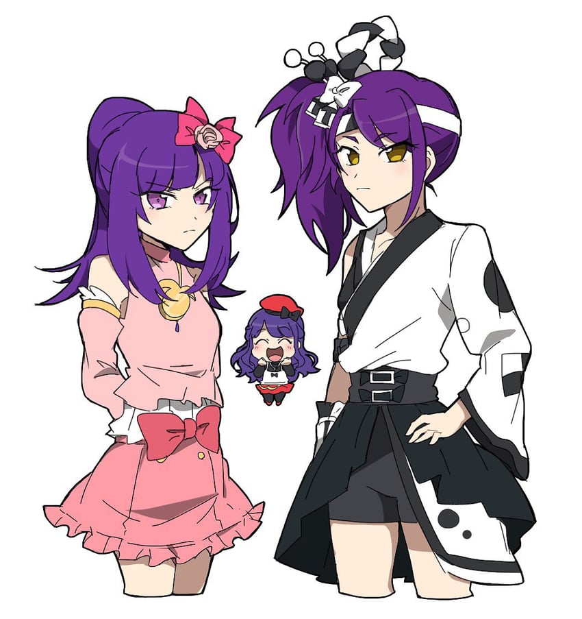 toudou shion, hanazono shuka, and hanazono mia (pretty series and 2 more) drawn by nojima_minami