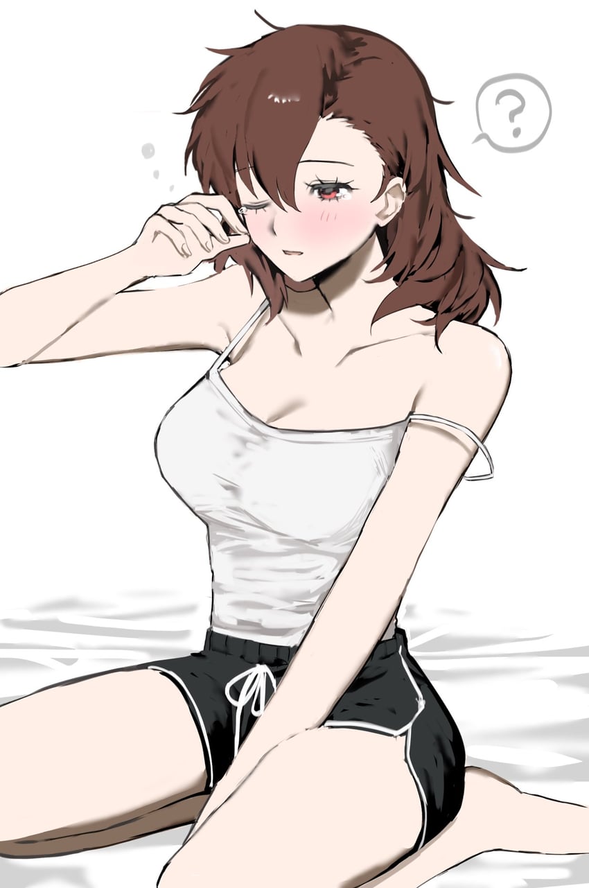 shiomi kotone (persona and 2 more) drawn by or_i_i