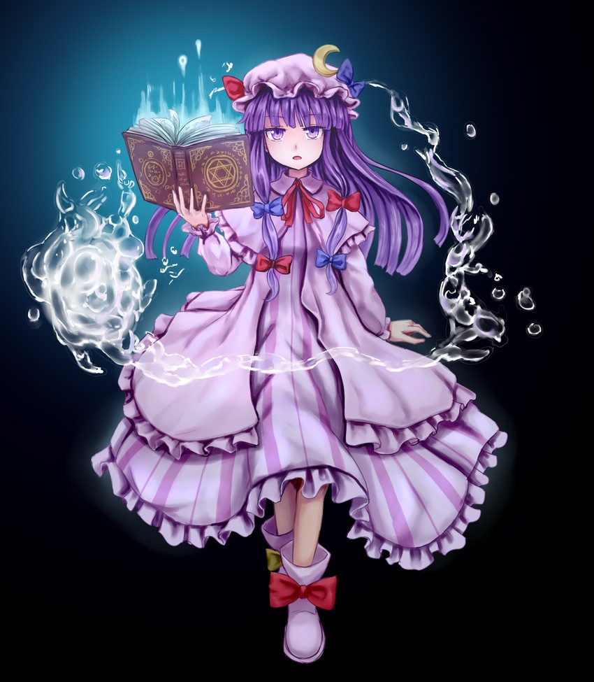 patchouli knowledge (touhou) drawn by fuwatoro_(enemy-of-society)