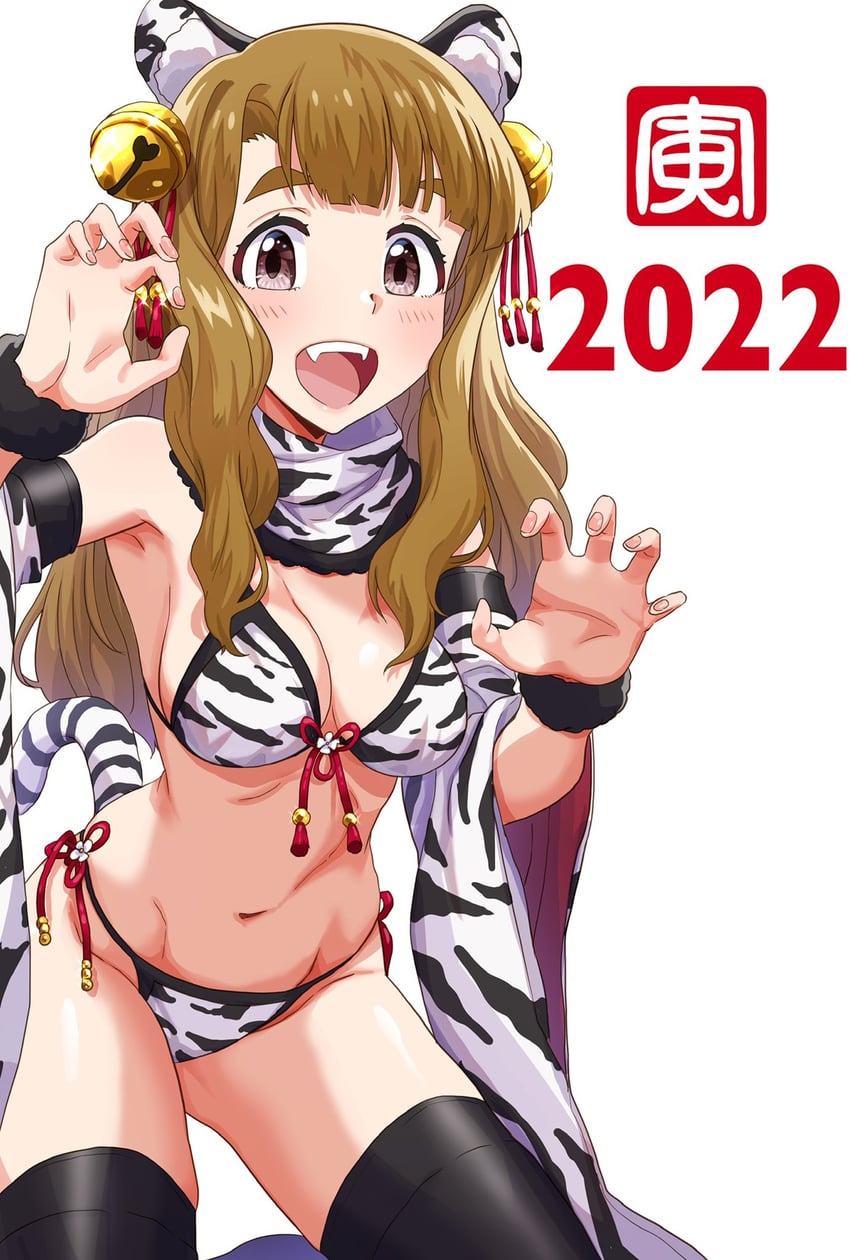miyao miya (idolmaster and 1 more) drawn by run_p_(aveton)