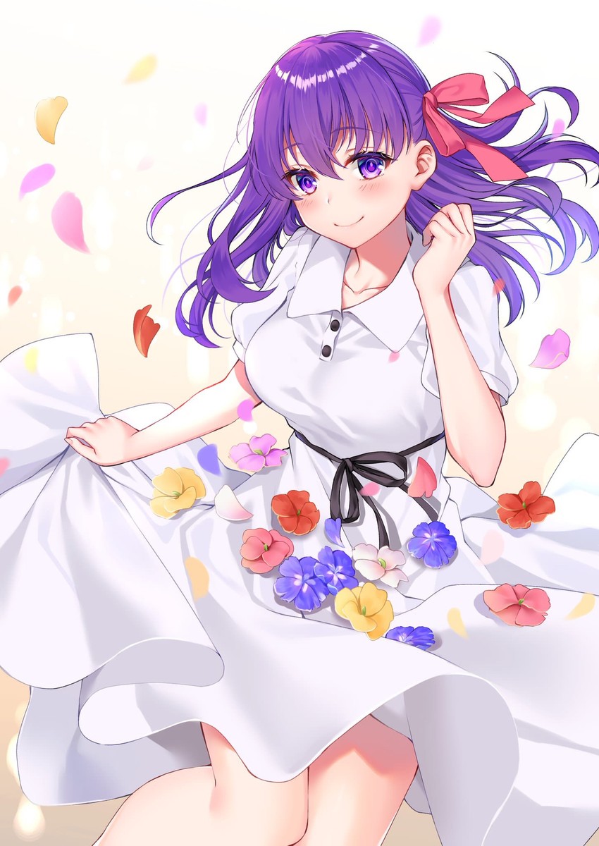 matou sakura (fate and 2 more) drawn by hizuki_higure