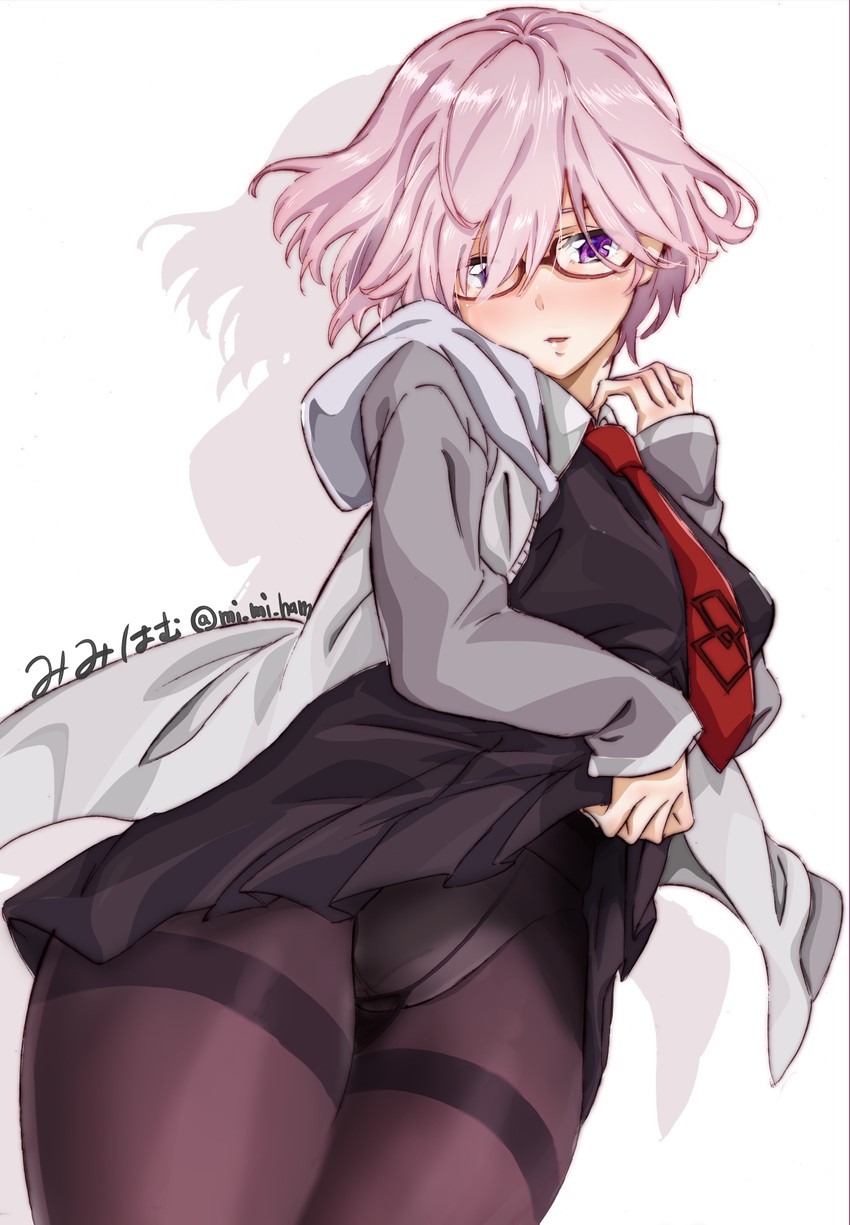 mash kyrielight (fate and 1 more) drawn by mi_mi_ham