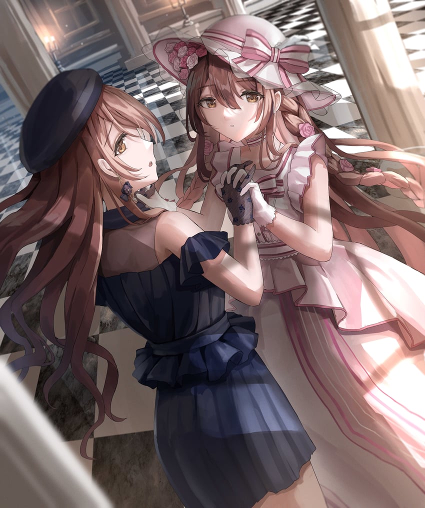 osaki amana and osaki tenka (idolmaster and 1 more) drawn by nemu_kotatsu