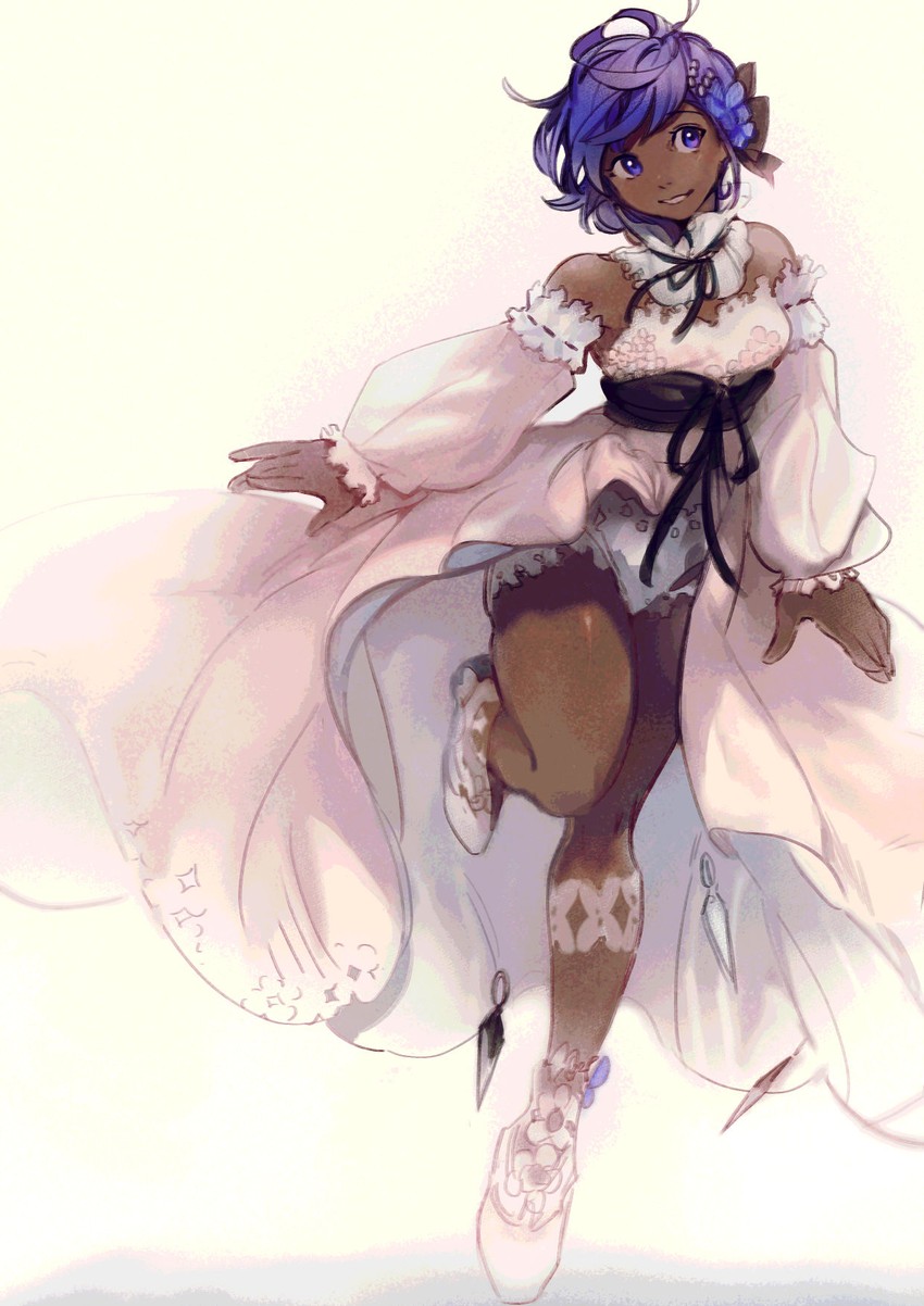 hassan of serenity (fate and 1 more) drawn by idk-kun