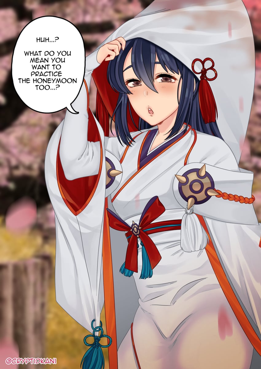 oboro (fire emblem and 2 more) drawn by cryptid_crab