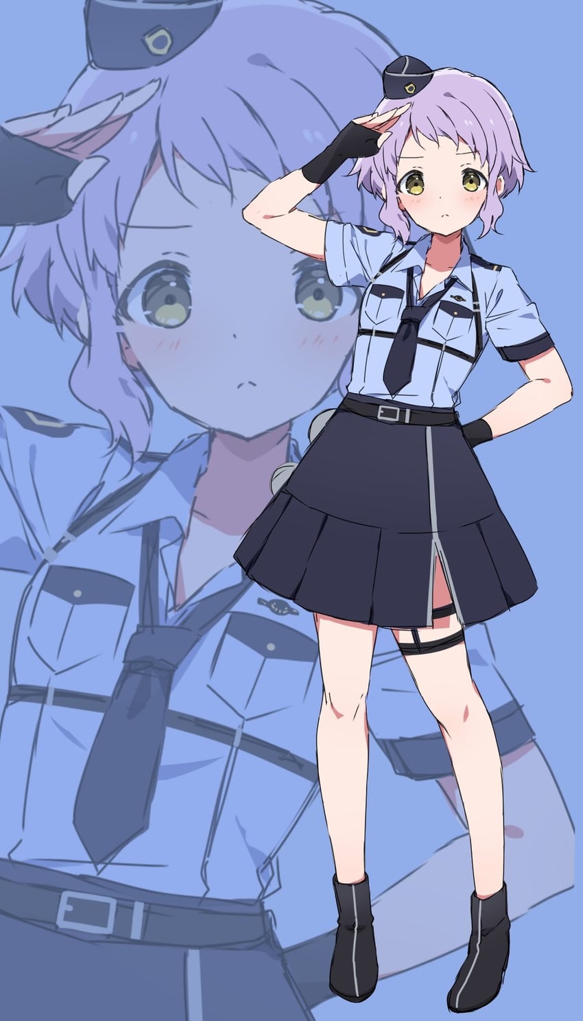 makabe mizuki (idolmaster and 2 more) drawn by mochigome_(ununquadium)