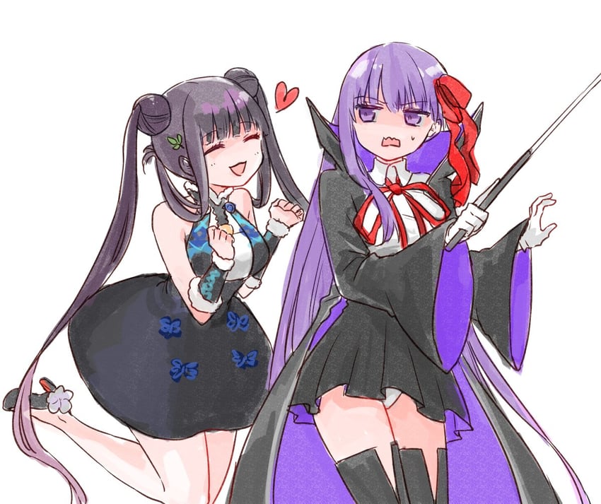 bb and yang guifei (fate and 1 more) drawn by himeko_(nico6v6pachi)